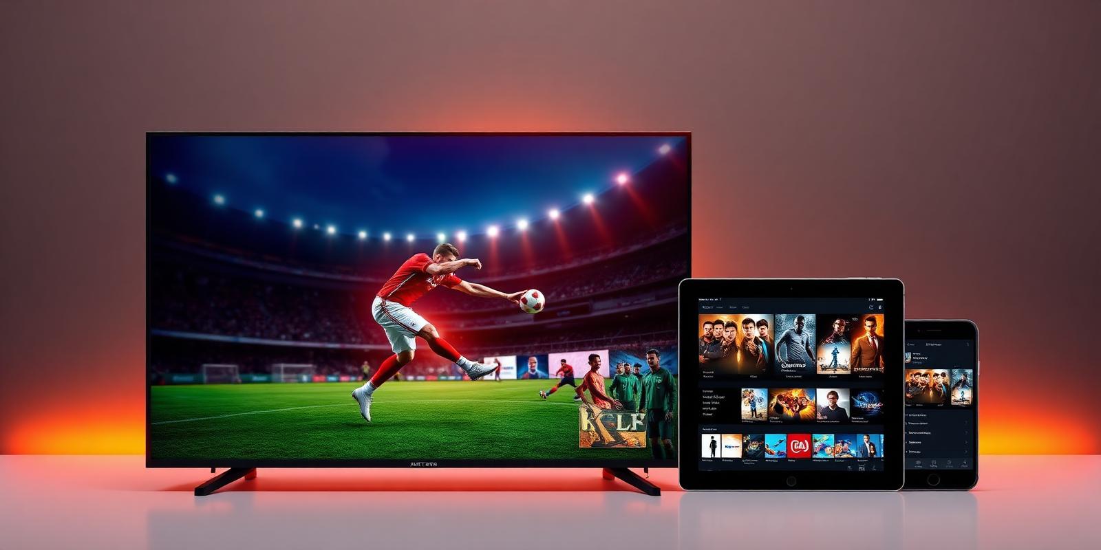 IPTV UK 4K live sports, movies and series streaming on Smart TV, tablet and smartphone — best UK IPTV service